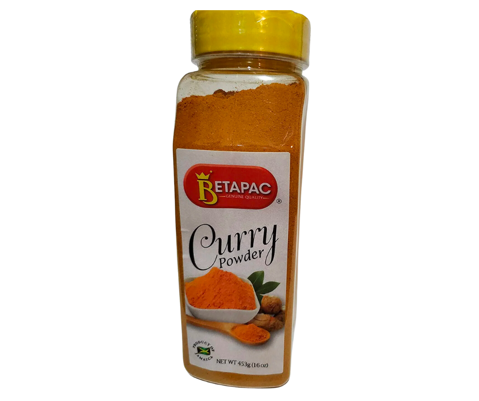Betapac Curry Powder Bottle 16oz