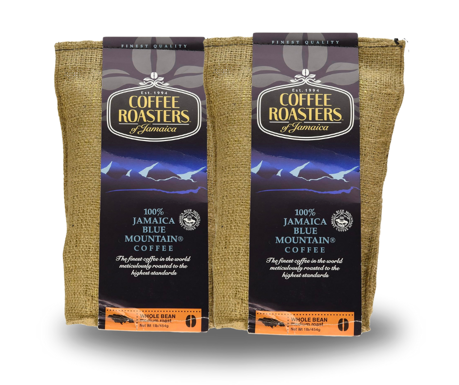 Coffee Roasters of Jamaica Whole Bean Coffee PACK OF 2 (FREE SHIPPING FROM JAMAICA)