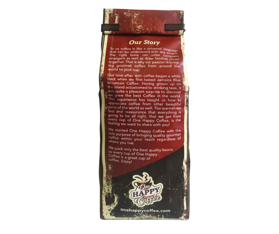One Happy Coffee Costa Rica Tarrazu Whole Beans 16oz