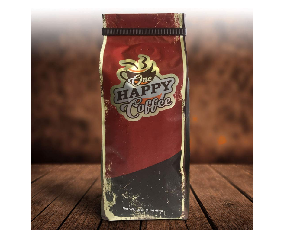 One Happy Coffee Costa Rica Tarrazu Whole Beans 16oz