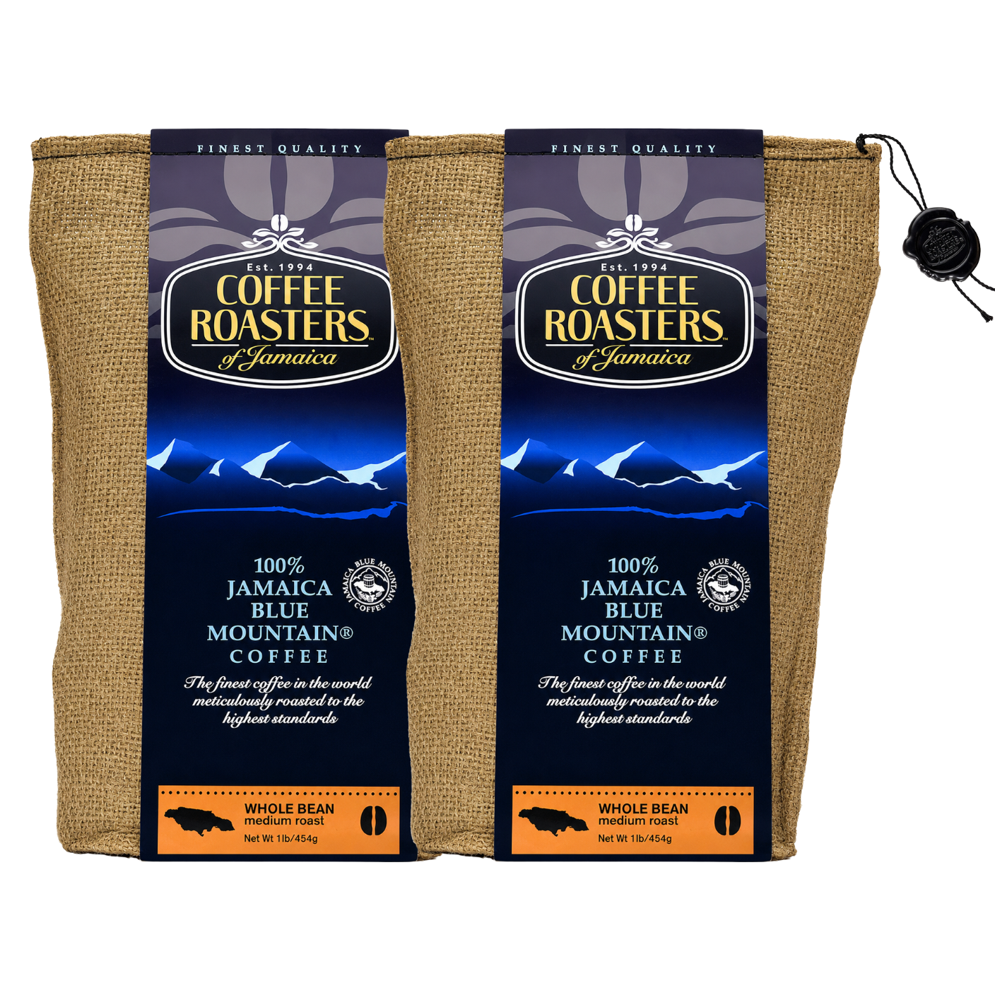 Coffee Roasters of Jamaica Whole Bean Coffee PACK OF 2 | 🇯🇲 Free Delivery from Jamaica • 7–15 Days Delivery