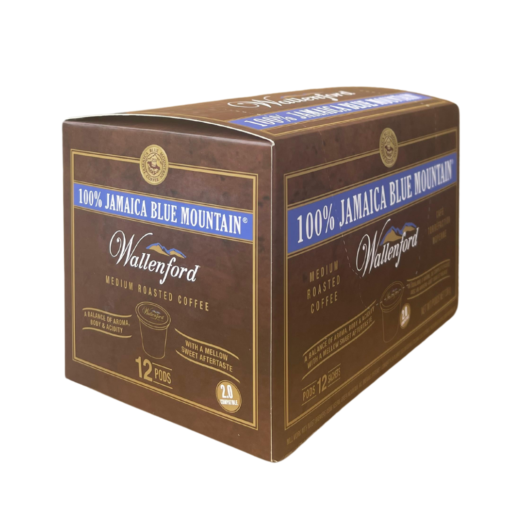 100% Wallenford® Jamaica Blue Mountain® Coffee K Cup 12ct (FREE SHIPPING FROM JAMAICA)