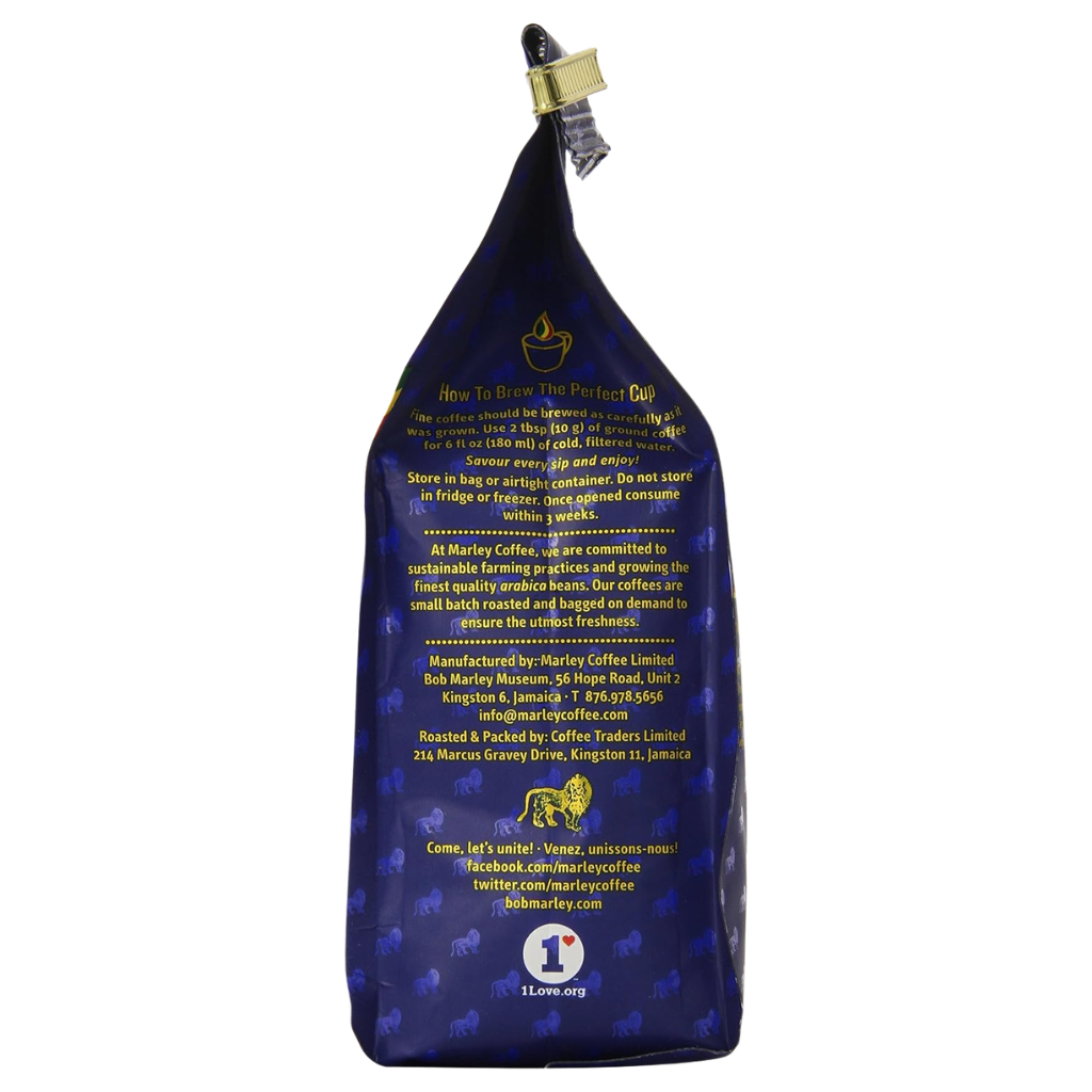 Marley Coffee Talkin' Blues Ground Coffee 8oz Pack of 3 | 🇯🇲 Free Delivery from Jamaica • 3–5 Days Delivery