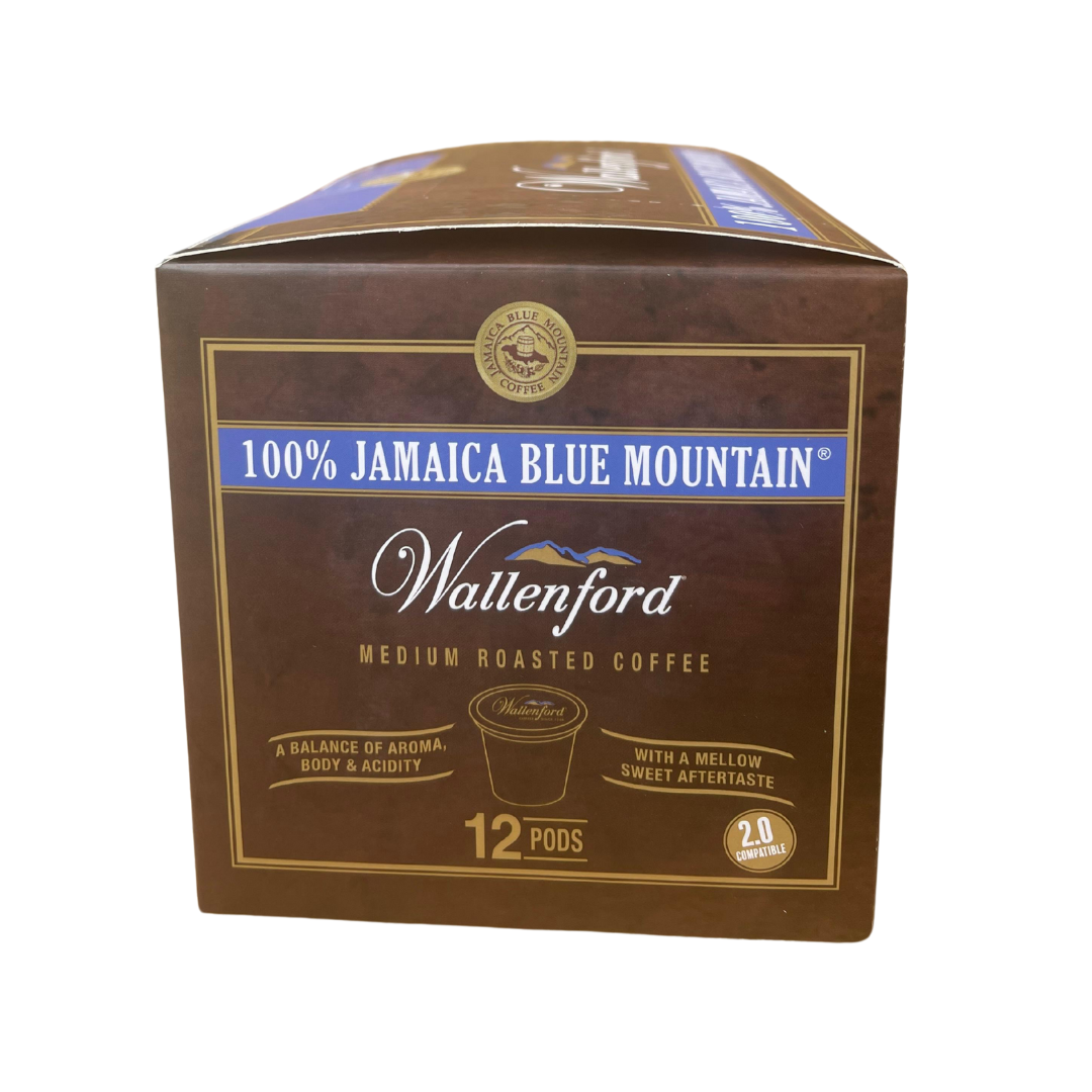 100% Wallenford® Jamaica Blue Mountain® Coffee K Cup 12ct (FREE SHIPPING FROM JAMAICA)
