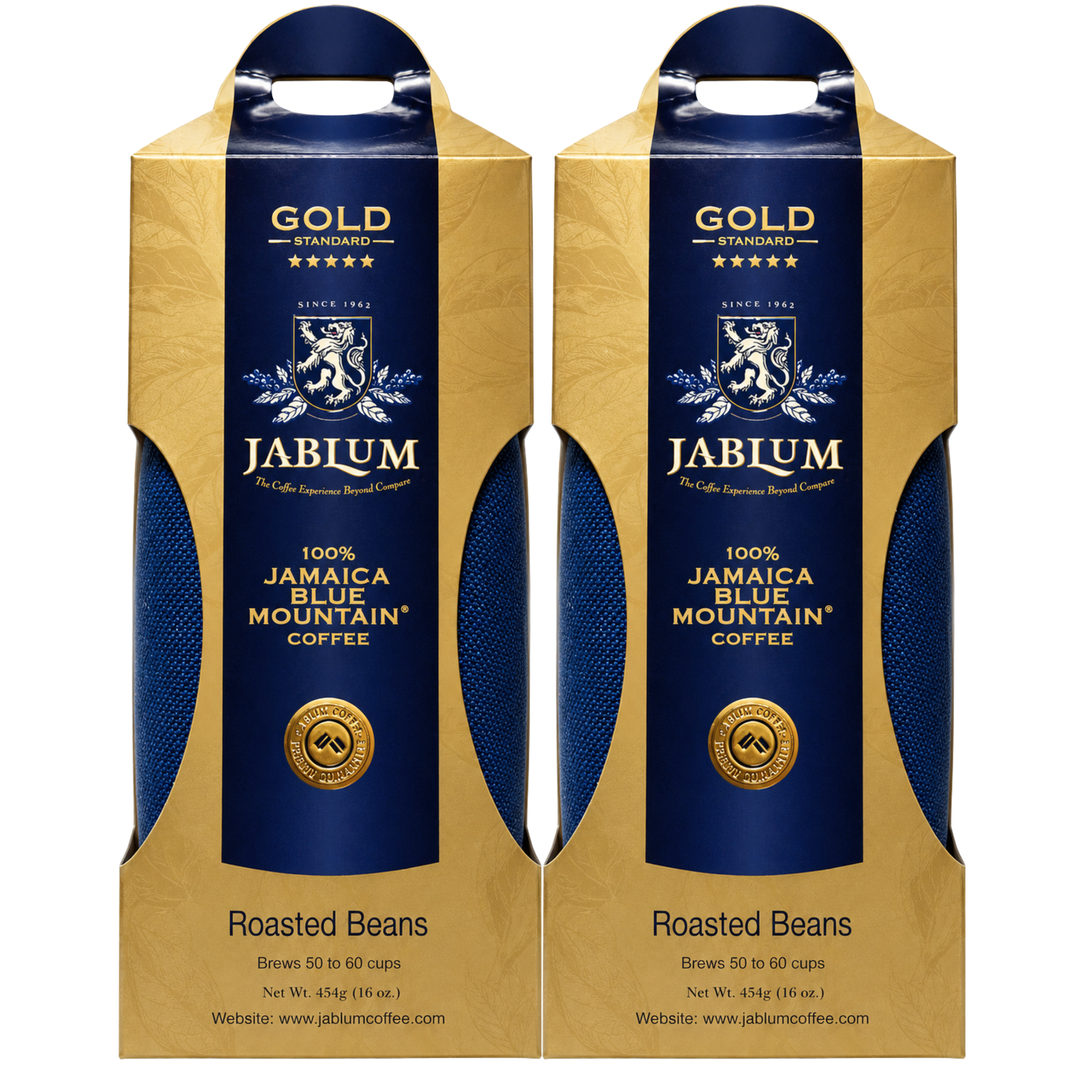 Jablum Gold Jamaica Blue Mountain Coffee Beans 16oz Pack of 2 | 🇯🇲 Free Delivery from Jamaica • 7–15 Days Delivery