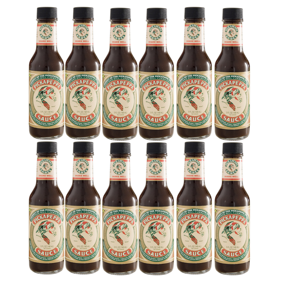Pickapeppa Regular Sauce 5oz Pack of 12