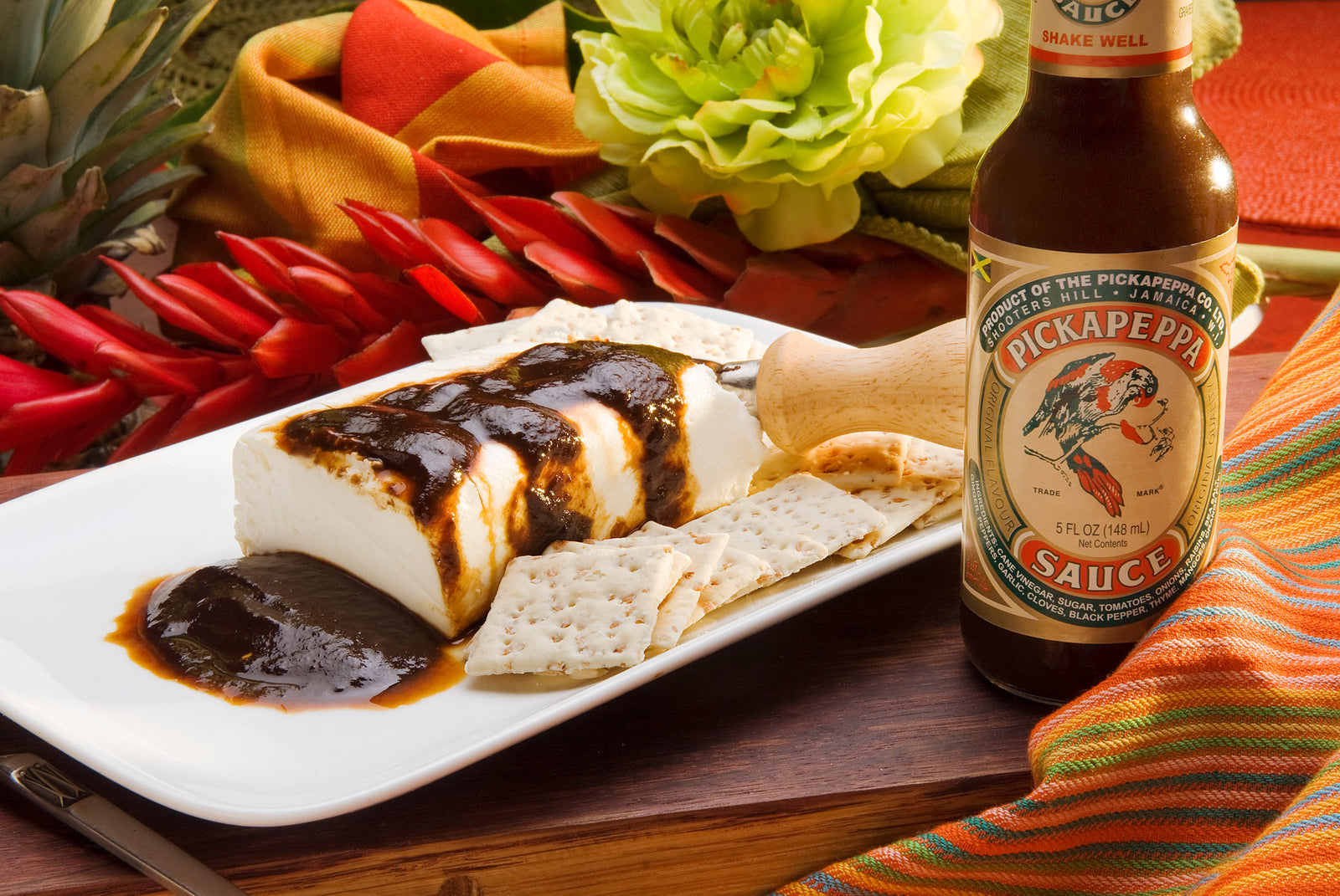 Pickapeppa Sauces Variety 5oz Pack of 4 (Brown - Hot Mango - Spicy Mango - Gingery Mango)