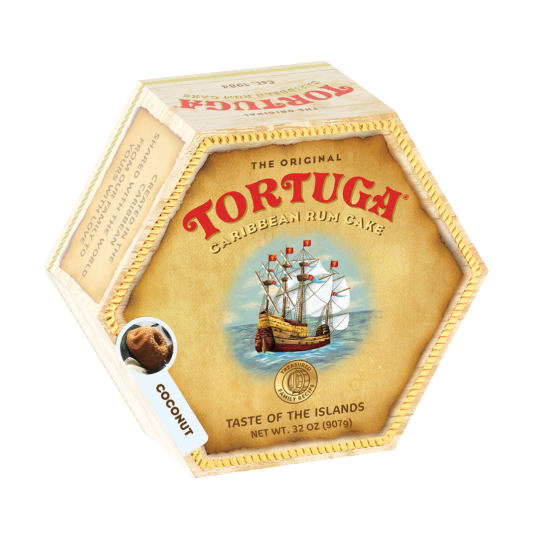 Tortuga Caribbean Coconut Rum Cake 32oz