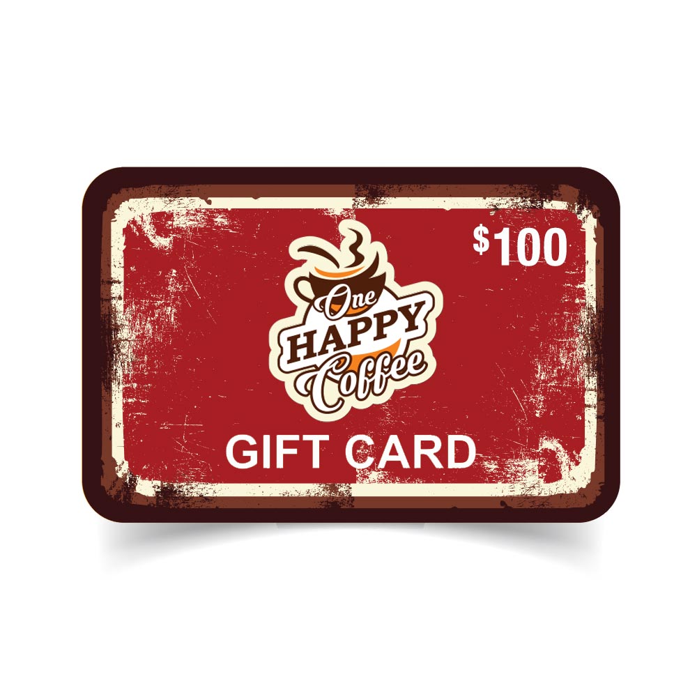 One Happy Coffee Gift Card