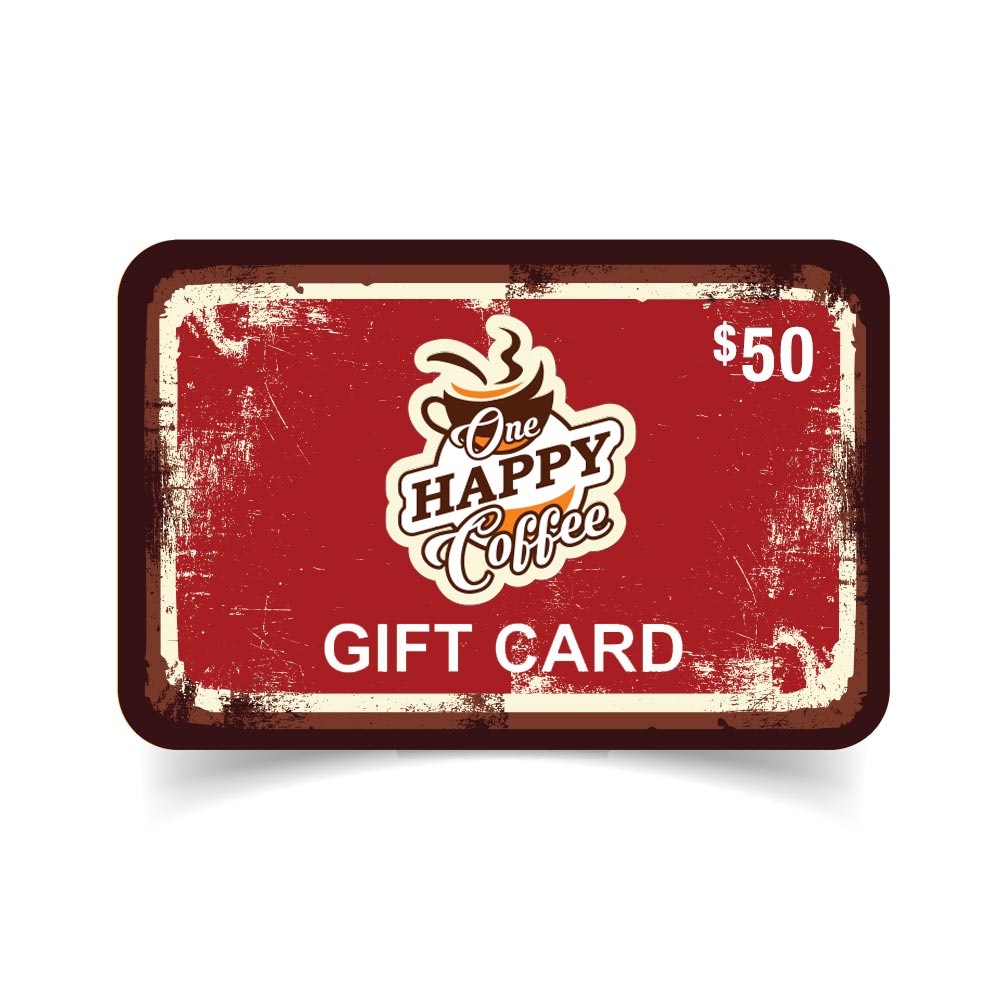 One Happy Coffee Gift Card