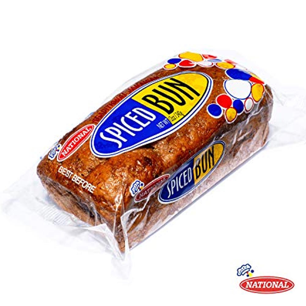 Jamaican National Spice Bun 12oz Pack of 4