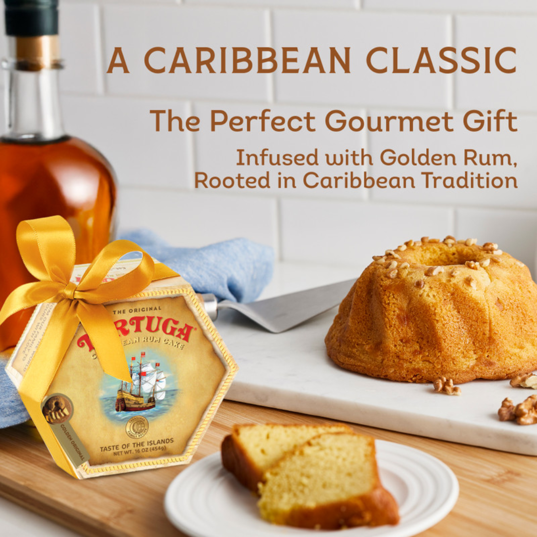 Tortuga Caribbean Rum Cake 4oz Gift Pack of 6