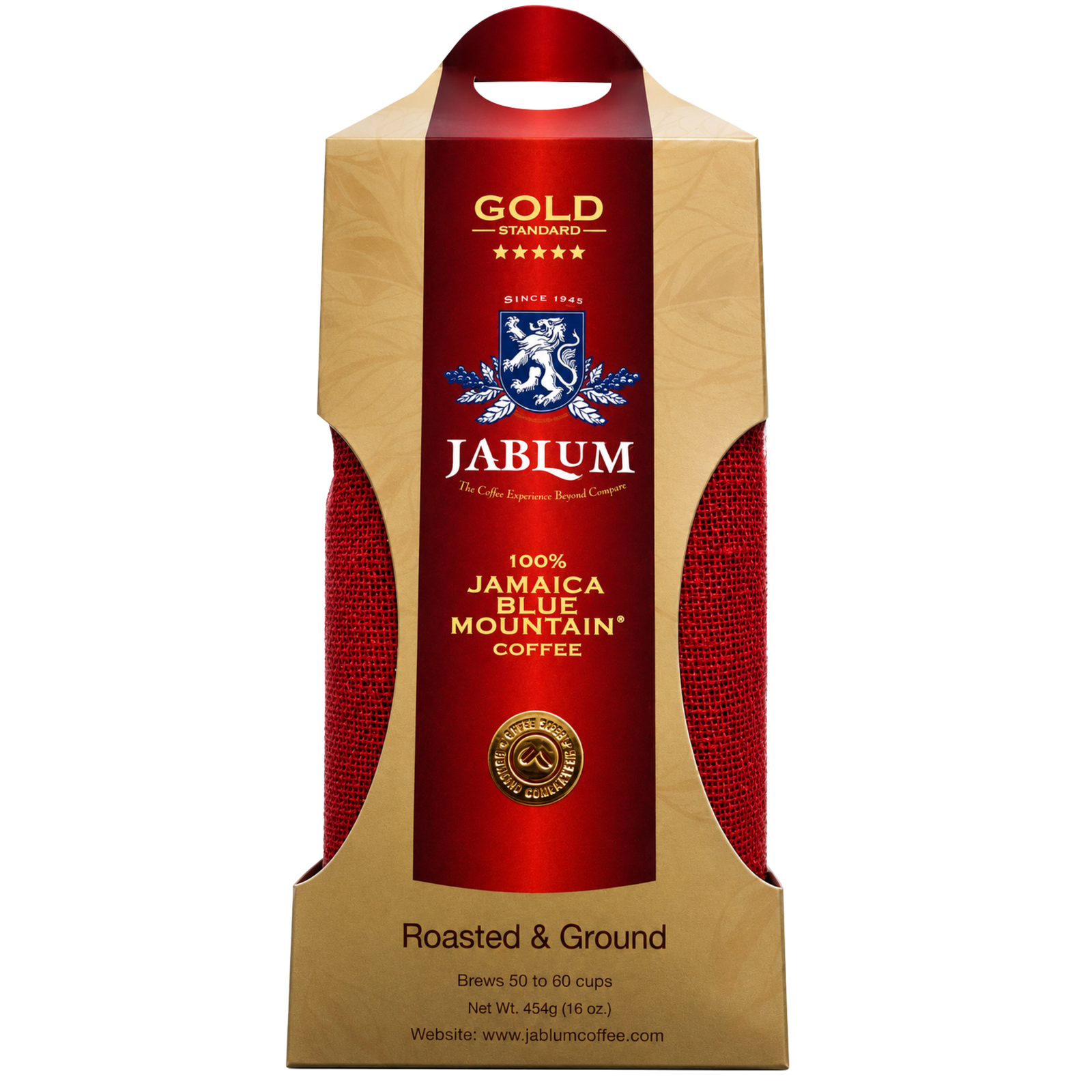 Jablum Gold Jamaica Blue Mountain Ground Coffee 16oz Pack of 2  | 🇯🇲 Free Delivery from Jamaica • 7–15 Days Delivery