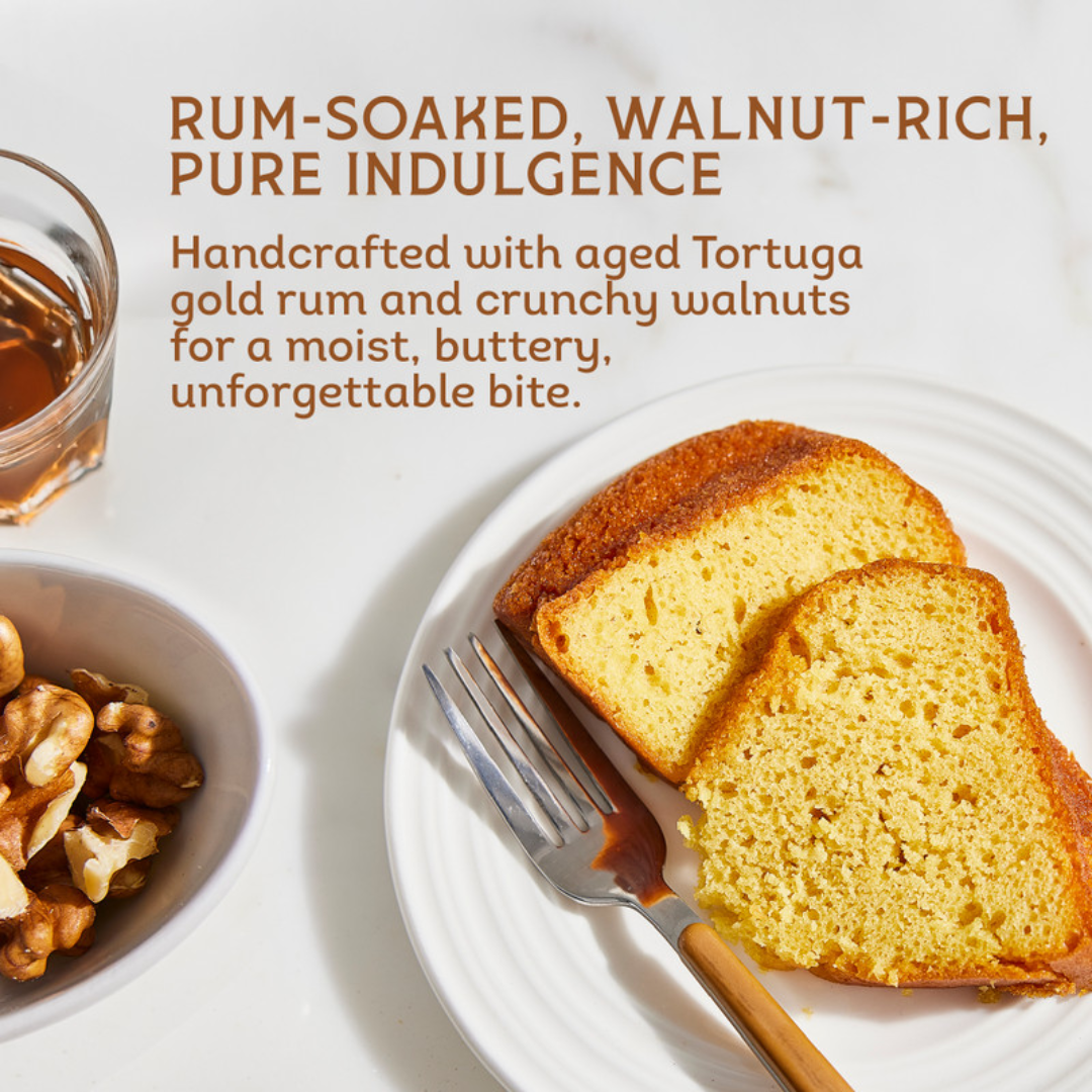 Tortuga Caribbean rum cakes