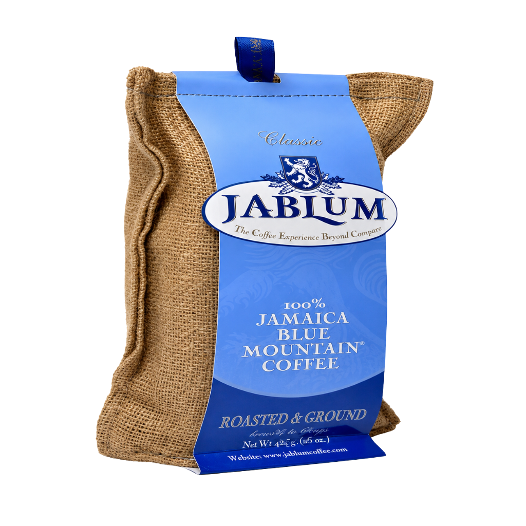 Jablum Jamaica Blue Mountain Coffee Grounds 16oz, Pack of 2  | 🇯🇲 Free Delivery from Jamaica • 7–15 Days Delivery