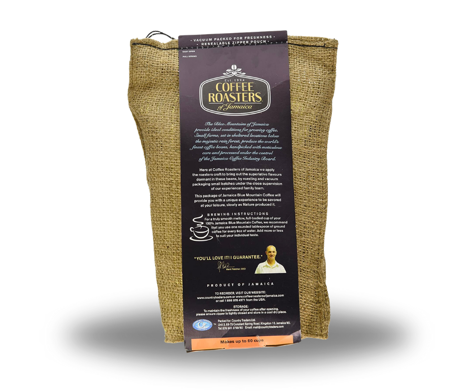 Coffee Roasters of Jamaica Whole Coffee Beans 16oz (FREE SHIPPING FROM JAMAICA)