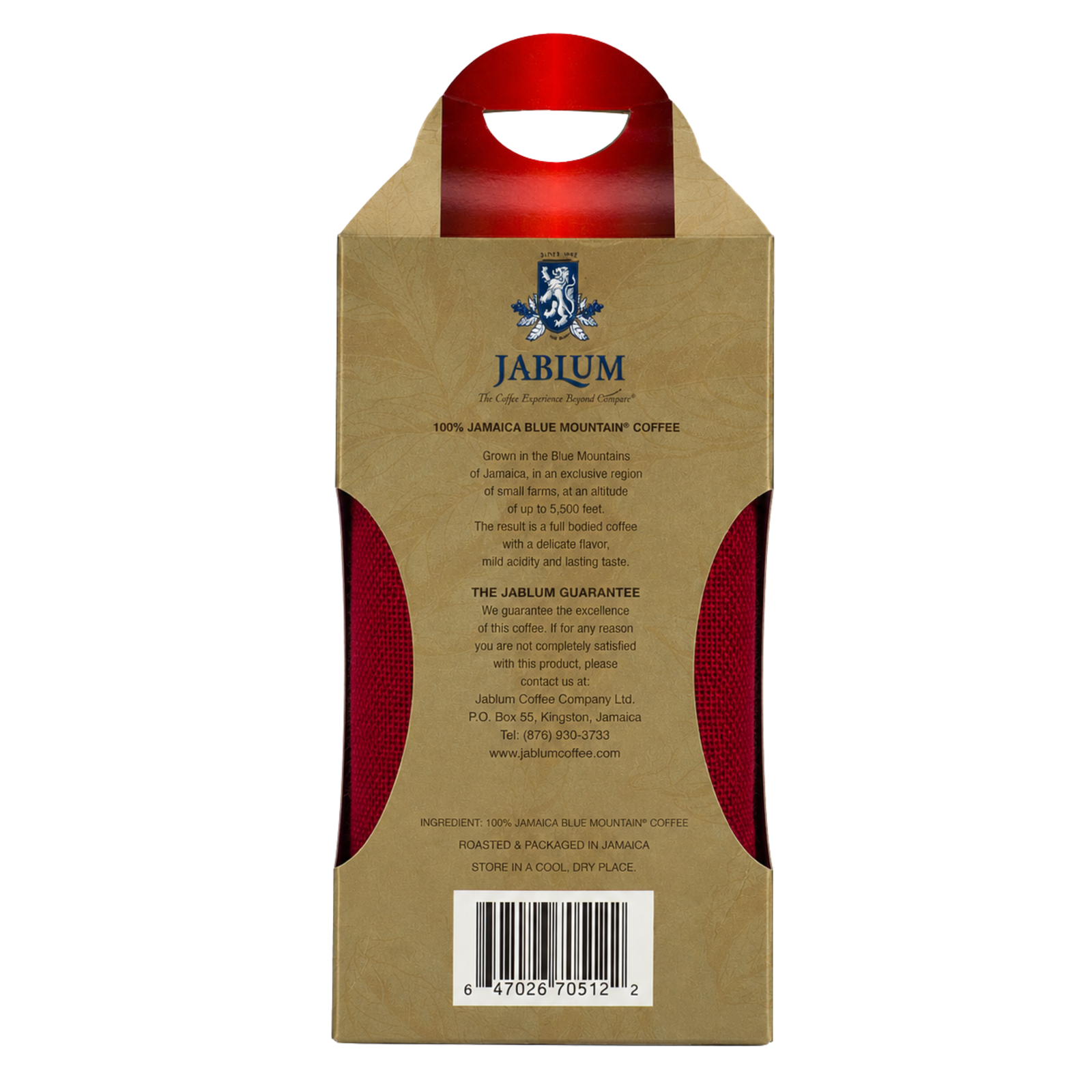 Jablum Gold Jamaica Blue Mountain Ground Coffee 16oz Pack of 2  | 🇯🇲 Free Delivery from Jamaica • 7–15 Days Delivery