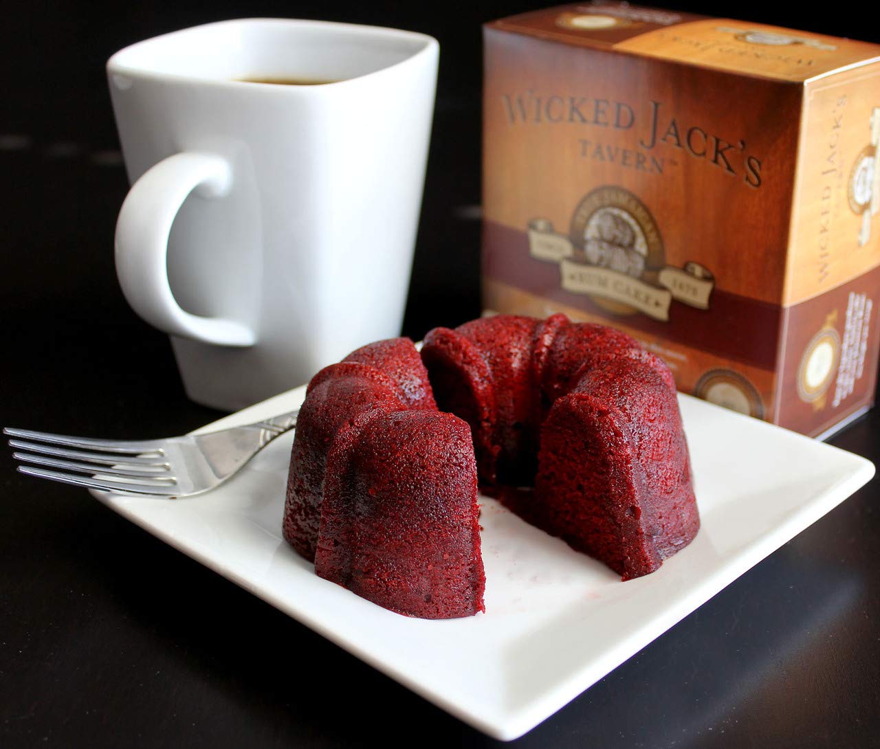 Wicked Jack’s Tavern Rum Cake Sampler – 5 Flavors, 4oz Each (Pack of 5)