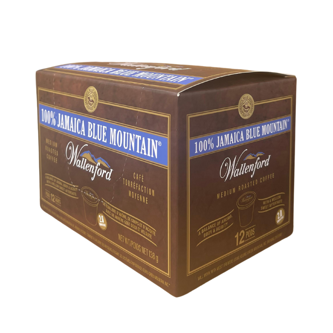 100% Wallenford® Jamaica Blue Mountain® Coffee K Cup 12ct (FREE SHIPPING FROM JAMAICA)