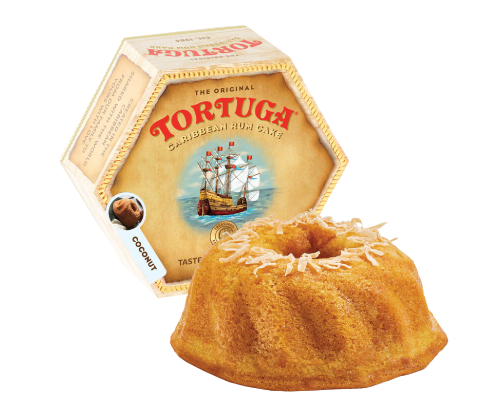 Tortuga Caribbean Coconut Rum Cake 32oz