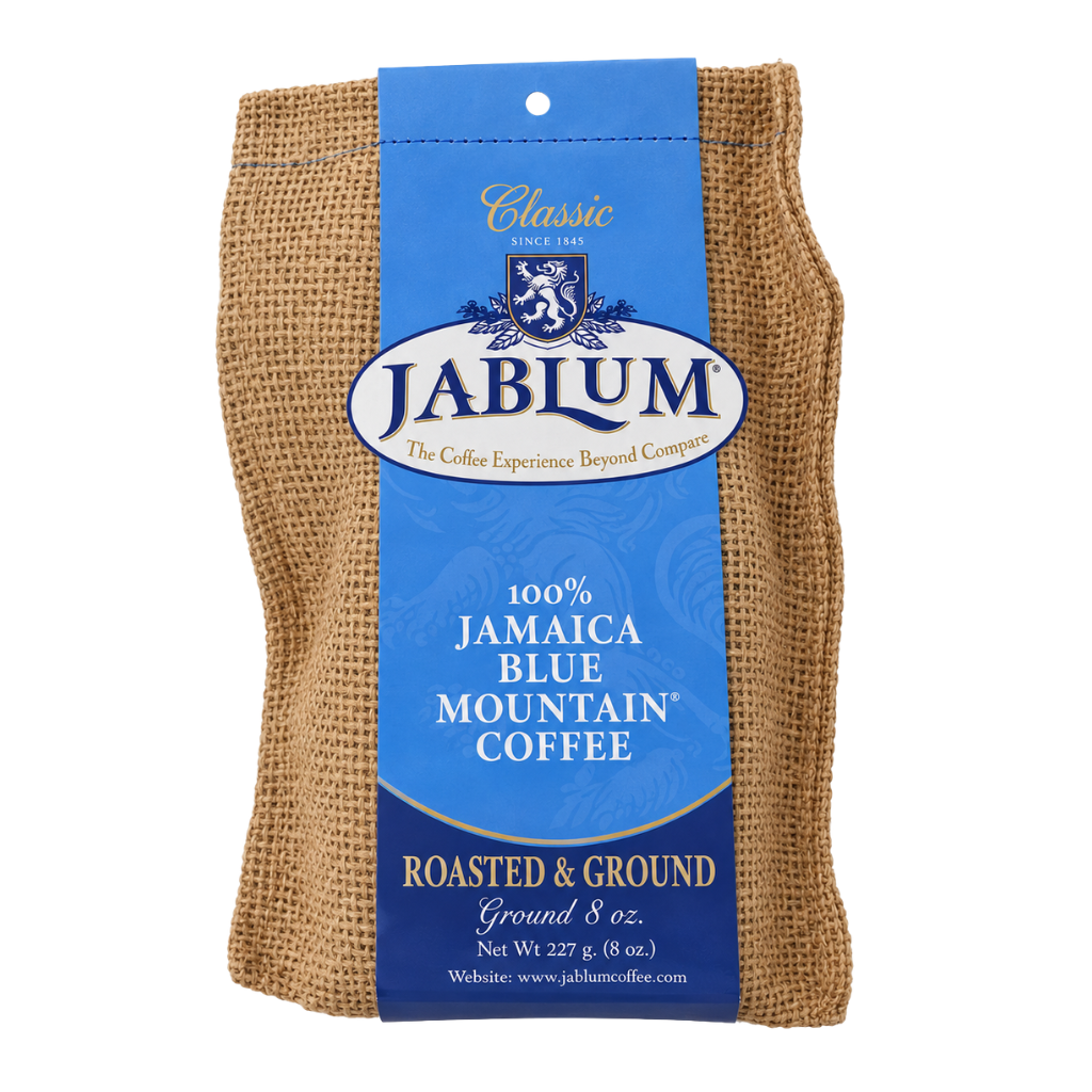Jablum Jamaica Blue Mountain Coffee Freshly Roasted and Ground 8oz EXP JULY 2026