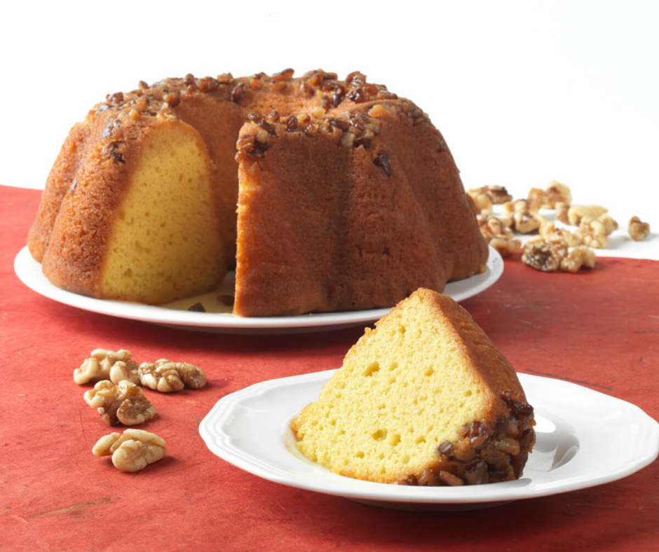 Tortuga Original Caribbean Rum Cake with Walnuts 16oz