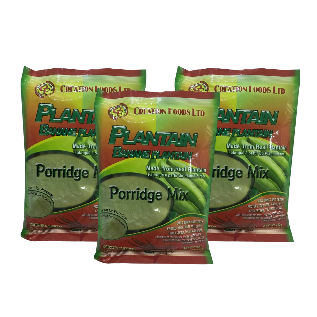Jamaican Plantain Porridge Mix Morning Cereal Pack of 3