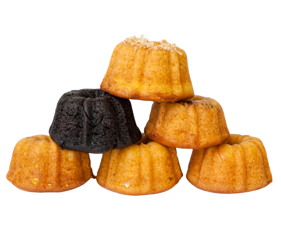 Tortuga Caribbean Cake 4oz Variety Gift Pack (2 Packs of 6 Flavors)