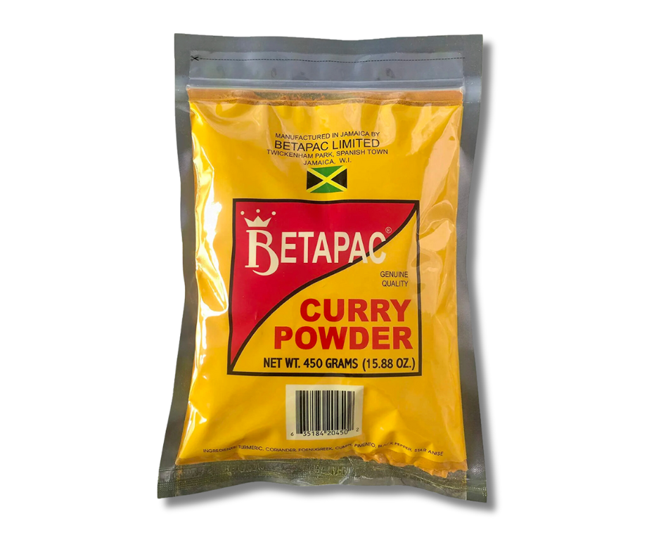 Betapac Jamaican Curry Powder 450g - Single Pack