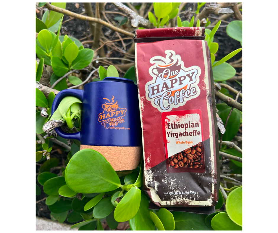 One Happy Coffee Ceramic Custom Mug 12oz