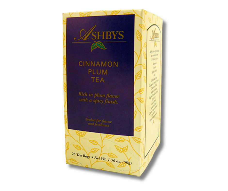 Ashby's Cinnamon Plum Tea – 3 Boxes of 25 bags