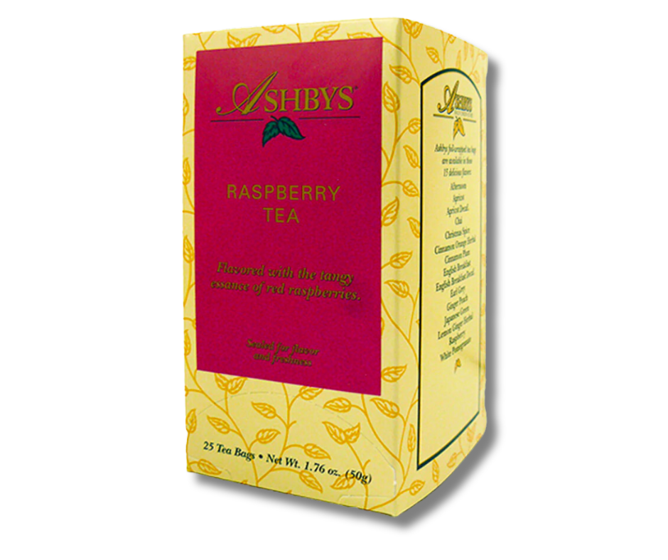 Ashby's Raspberry Tea – 3 Boxes of 25 bags