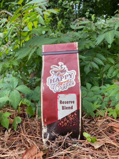 ONE HAPPY COFFEE RESERVE BLEND BEANS 12OZ