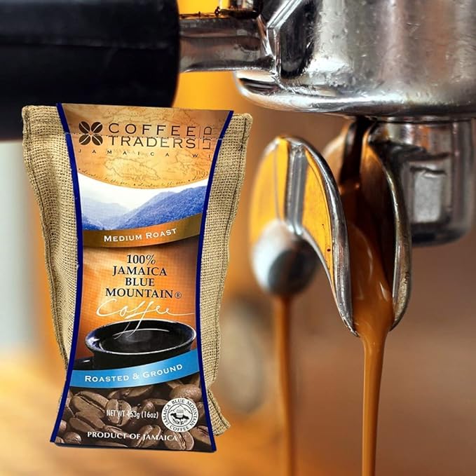Coffee Traders Medium Roasted Grounds 16oz (FREE SHIPPING FROM JAMAICA)
