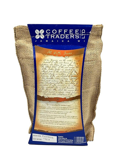 Coffee Traders One-hundred Percent Jamaica Blue Mountain Coffee, Medium Roasted and Ground, 16 Ounce Bag (FREE 3 DAY SHIPPING)