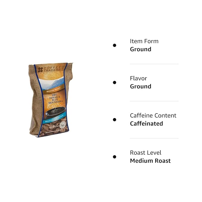 Coffee Traders Medium Roasted Grounds 16oz (FREE SHIPPING FROM JAMAICA)