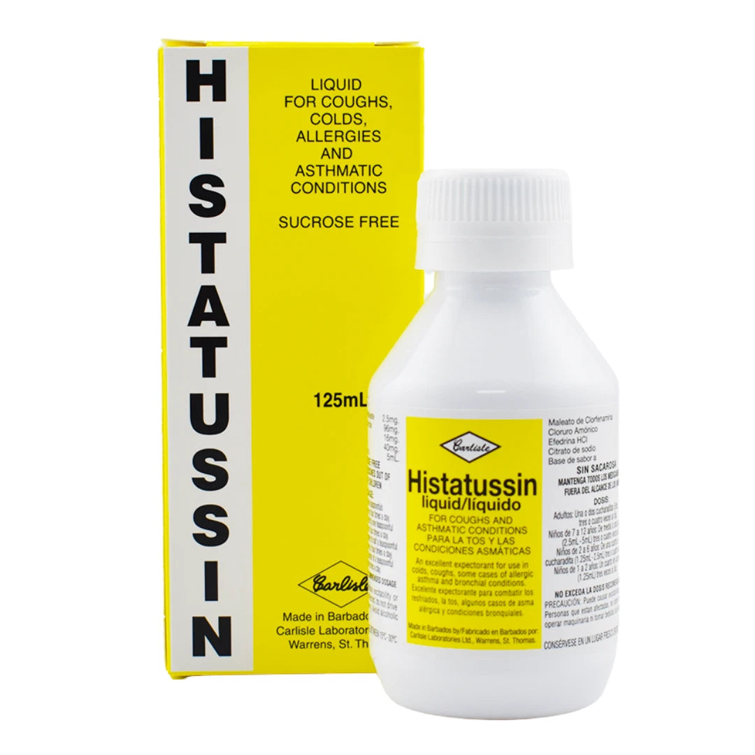 Histatussin Cold and Cough Treatment Syrup - 125ml