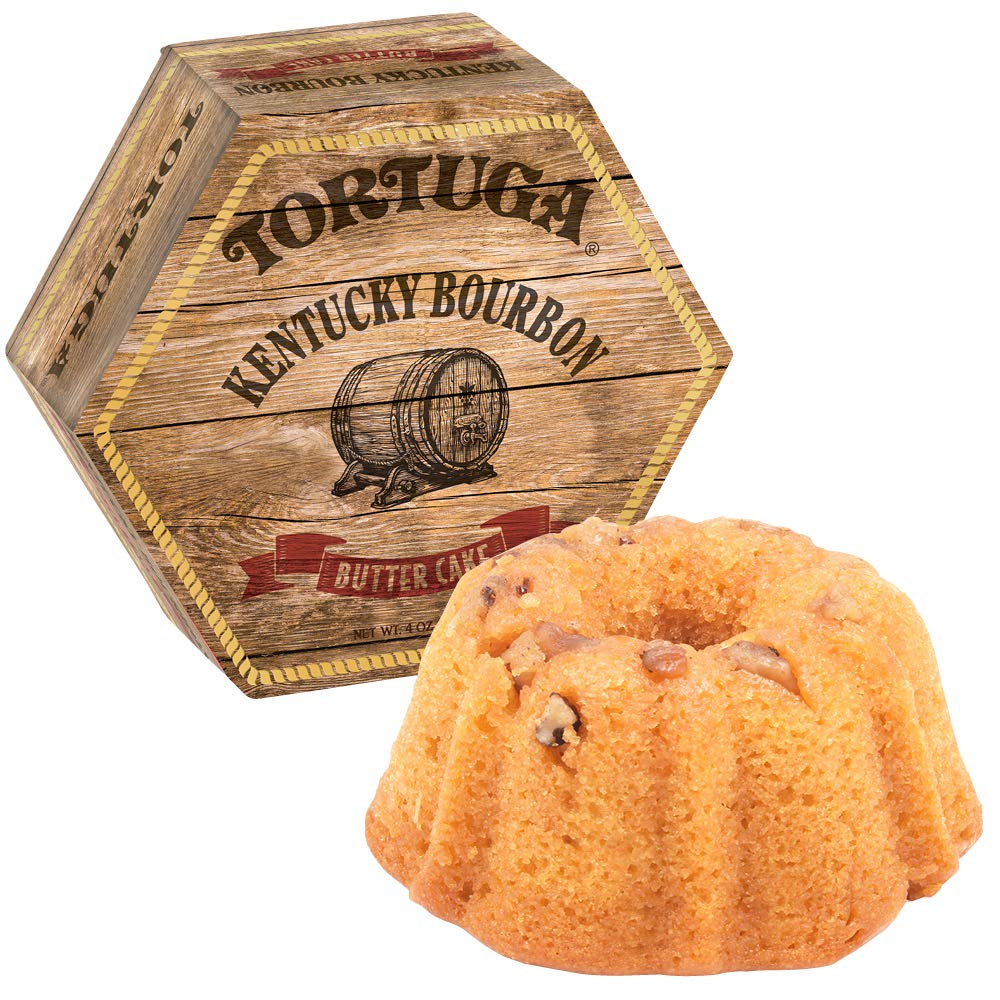Tortuga Kentucky Bourbon Butter Rum Cake with Walnuts - 4oz