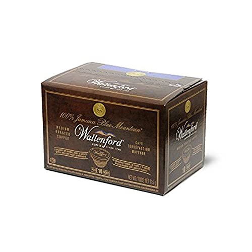 Wallenford Jamaica Blue Mountain K Cups Coffee Pods 10 Count
