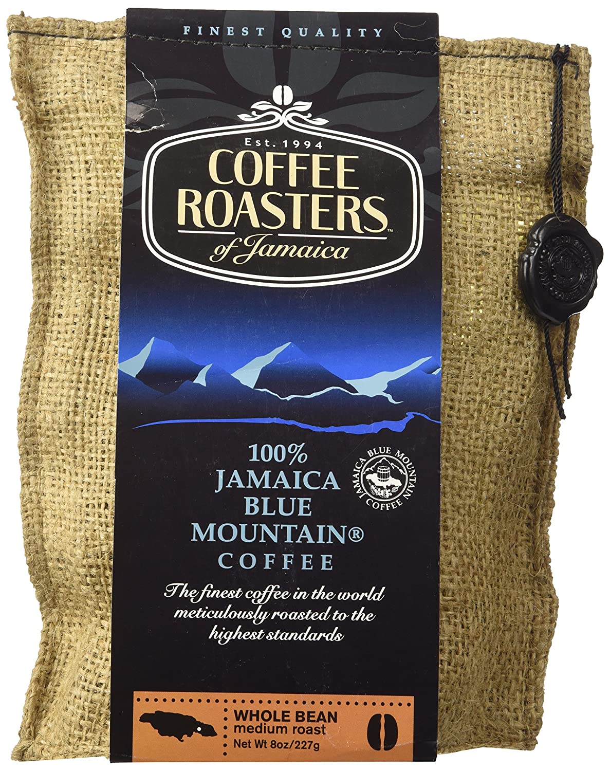 Coffee Roasters of Jamaica Whole Beans (FREE SHIPPING FROM JAMAICA)