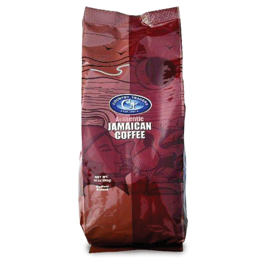 Country Traders – Authentic Jamaican Coffee (16oz/ 1lb - Ground)