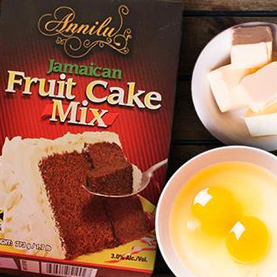 Jamaican Fruit Cake Mix - Annilu 1.7 Lb - Product of Jamaica
