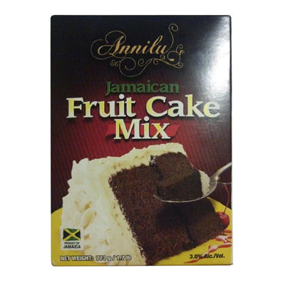Jamaican Fruit Cake Mix - Annilu 1.7 Lb - Product of Jamaica