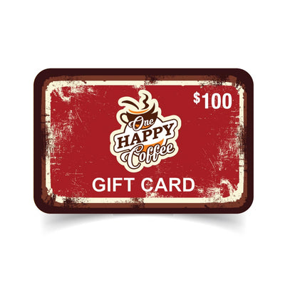 One Happy Coffee Gift Card