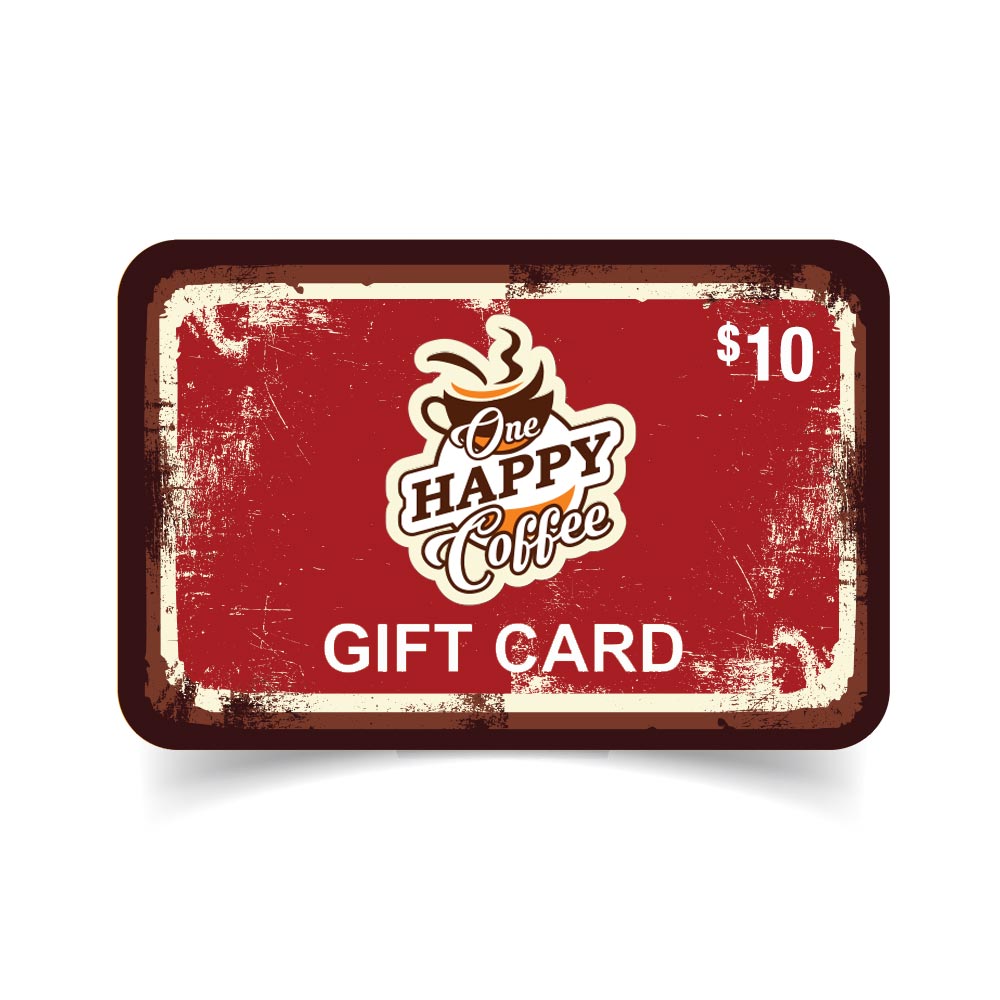 One Happy Coffee Gift Card
