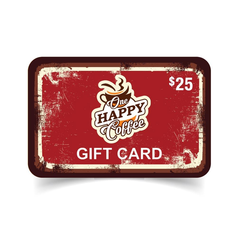 One Happy Coffee Gift Card