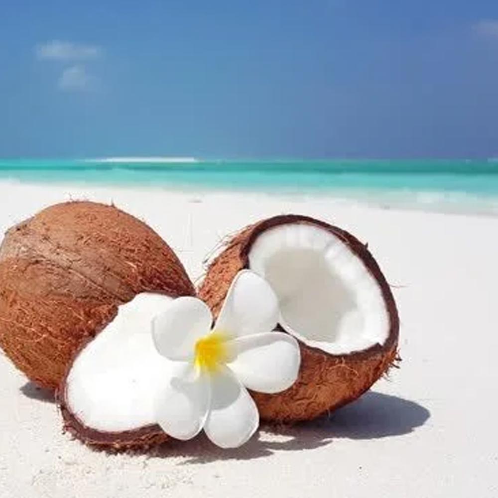 One Happy Flavored Coffee Island Breeze Grounds 16oz