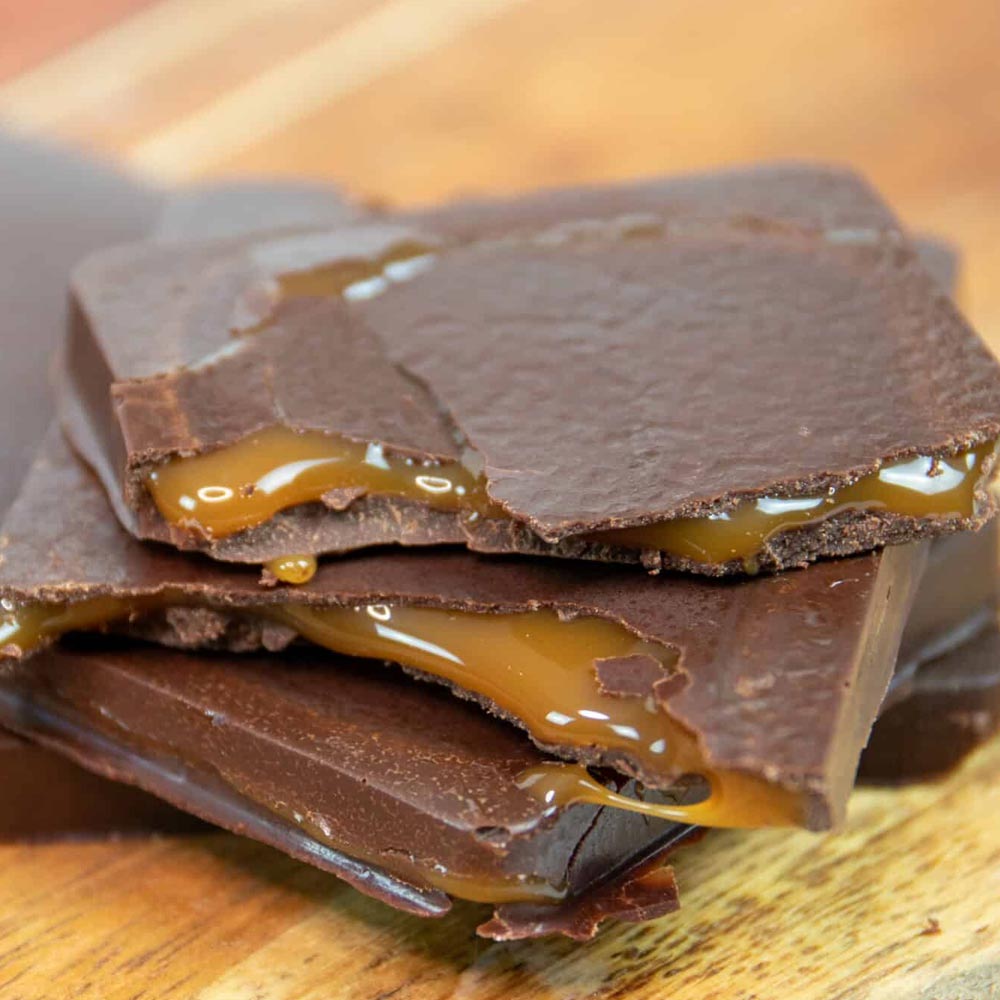 One Happy Flavored Coffee Caramel Chocolate Grounds 16oz