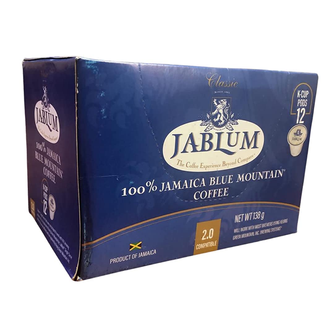 Jablum Jamaica Blue Mountain Kcup Pods, 12 Count (2 Pack) (FREE SHIPPING FROM JAMAICA)