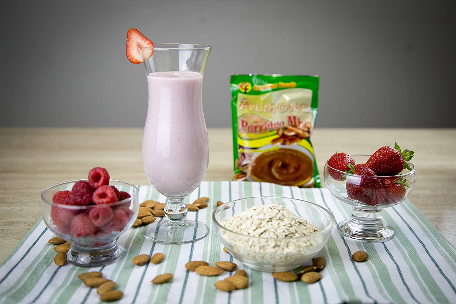 Jamaican Almond Porridge Mix Morning Cereal Pack of 3